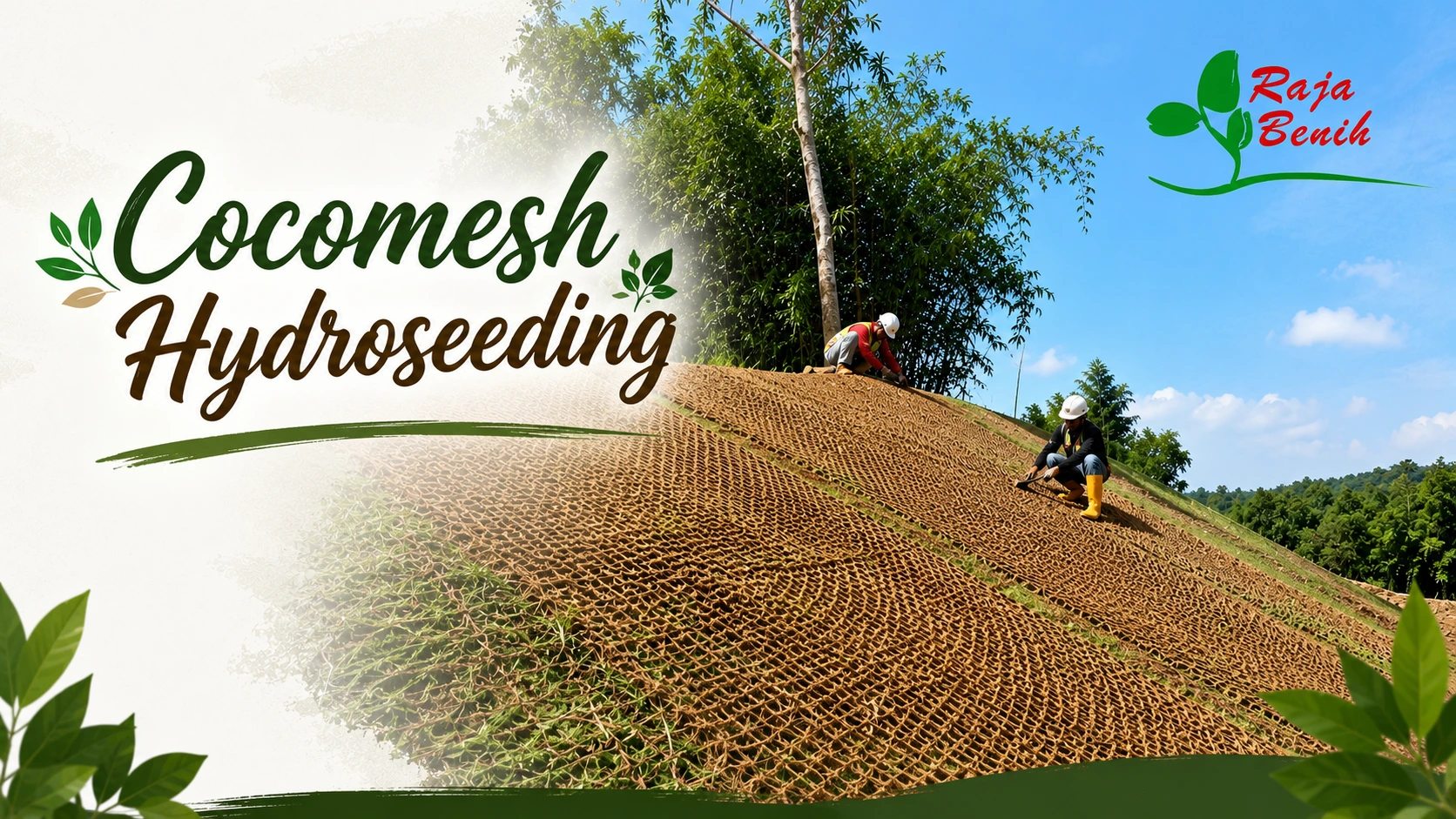 Kenal Lebih Dekat dengan Cocomesh Hydroseeding